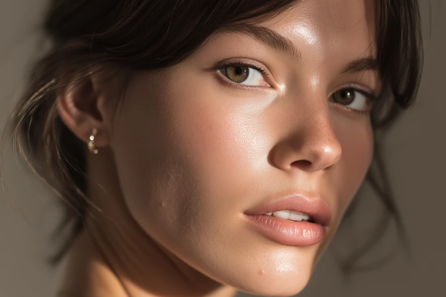 Lightweight makeup for a fresh look